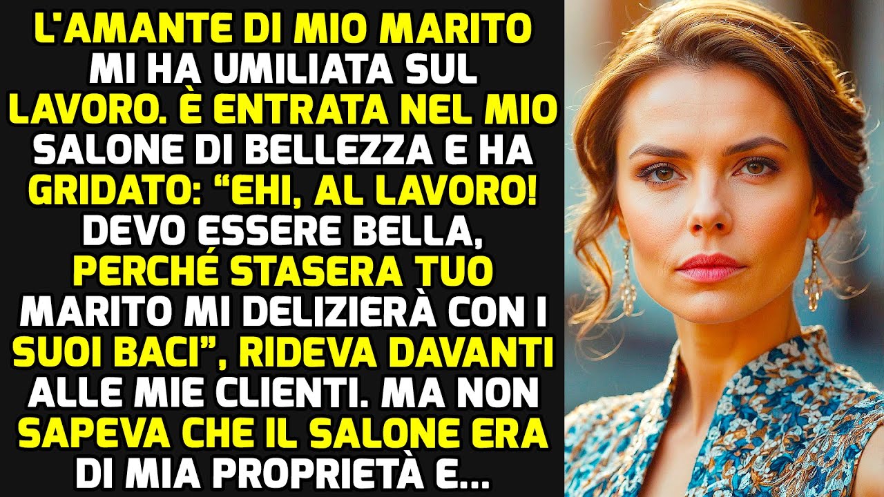 L'amante Di Mio Marito Mi Ha Umiliato Pubblicamente Al Lavoro Ma Quando Ho Risposto Con. STORIE VITA