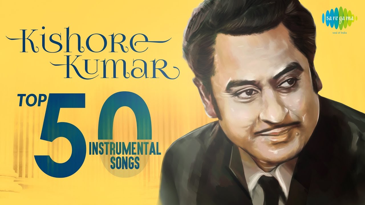 Top 50 songs of Kishore Kumar  Instrumental HD Songs  One Stop Jukebox