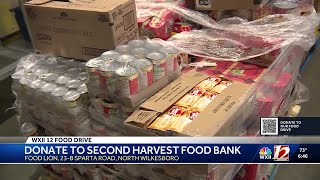 WXII 12 Partners with Second Harvest for another Food Drive