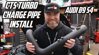 CTS Turbo Charge Pipe Install  Audi B9 S4