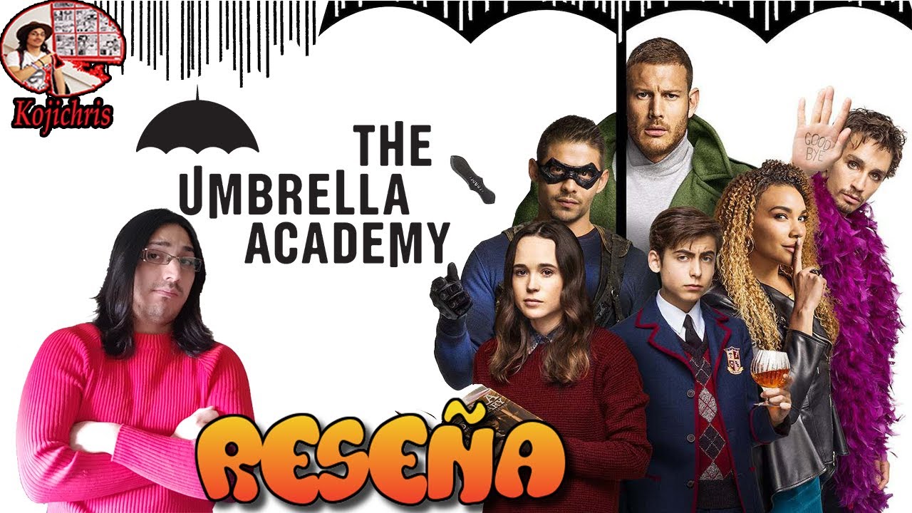 FLIPANDO CON LA SERIE DE LA SOMBRILLA ( THE UMBRELLA ACADEMY) reseña ...