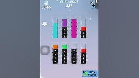 Water Color Game Challenge No 337