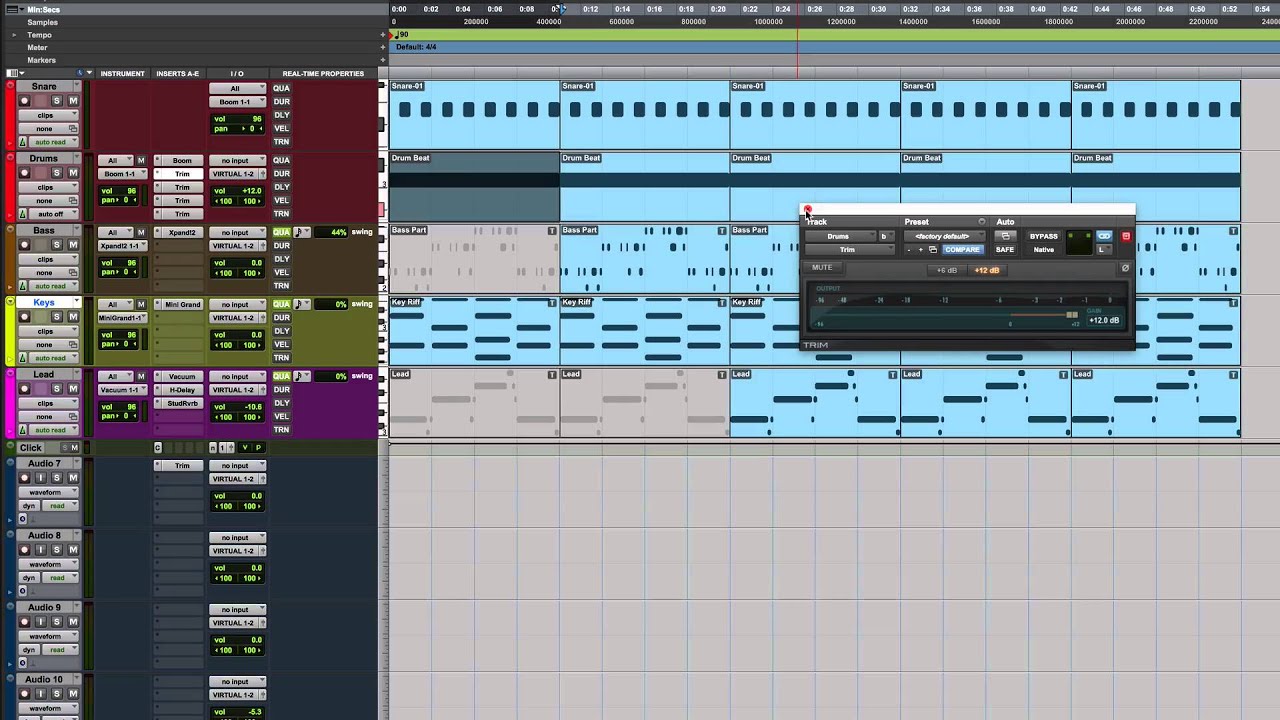 microsoft midi mapper protools