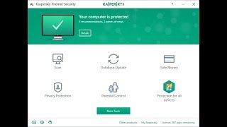 Phần mềm diệt virut Kaspersky Internet Security 2018 miễn phí 0 đồng