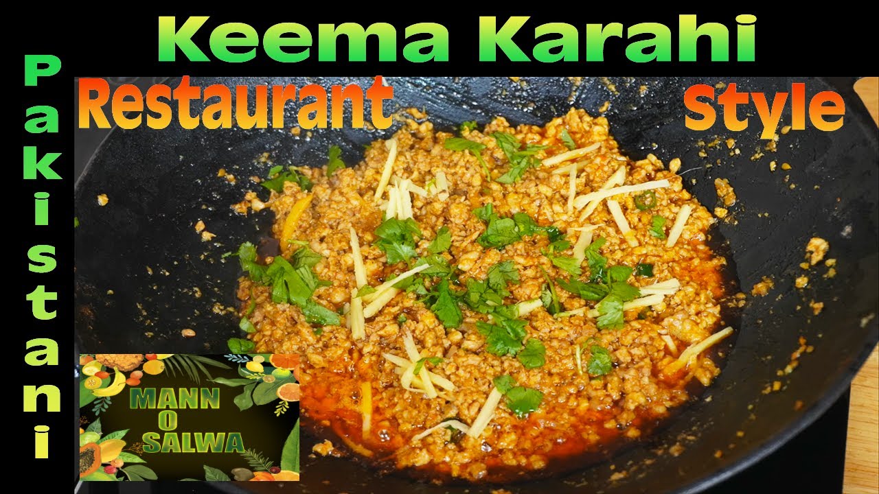 Keema Karahi Chicken keema Recipe in 25 minutes Desi ghee mein