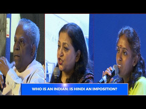 ThinKEDU 2020 - Is Hindi an Imposition? Madhu Kishwar, S Jothimani, M G Devasahayam