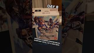 Day 8 of Opening Gundam Starter Decks until I hit a God Deck #gundam