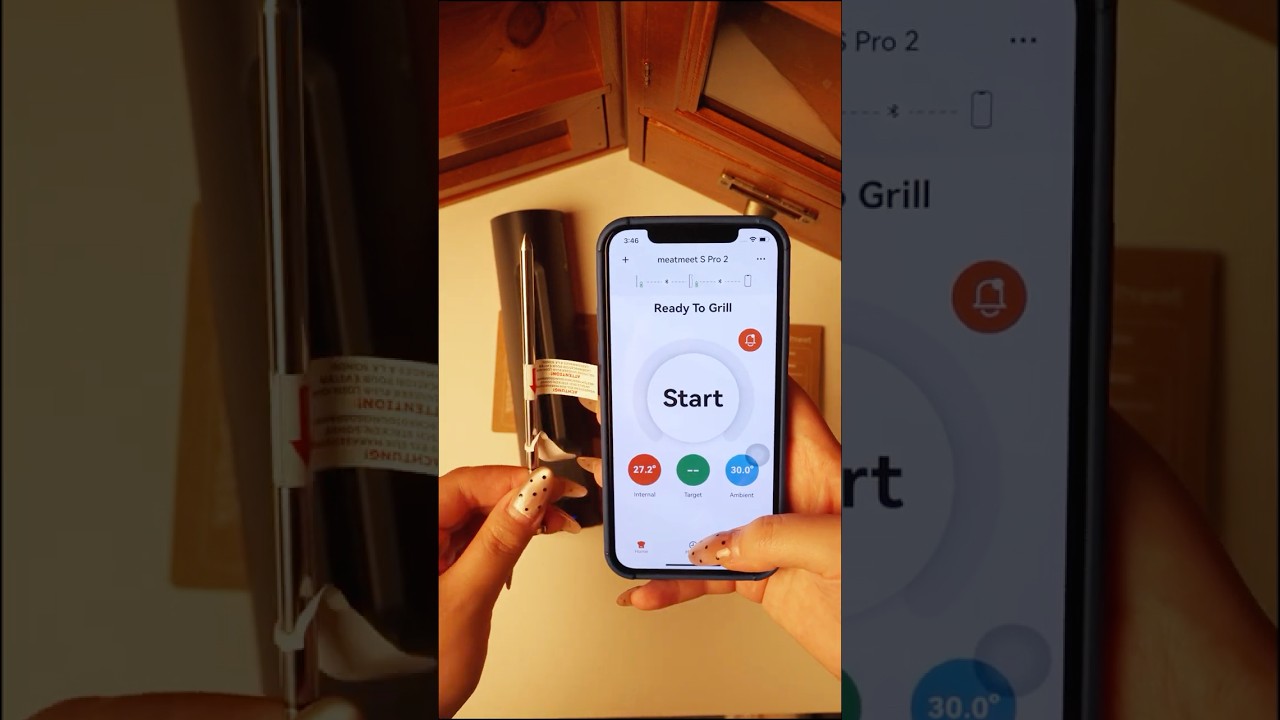 ❓Big question:how do you connect your new Meatmeet S Pro? 