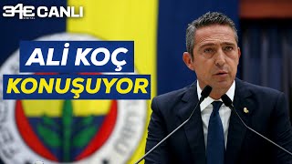 Başkan Ali Koç ve Aziz Yıldırım Fenerbahçe Olağan Yüksek Divan Kurulunda konuşuyor | 343 Digital