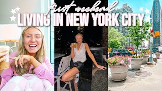 First Weekend Living in New York City! | Starbucks Reserve, Exploring the City, Moving In | LN x NYC