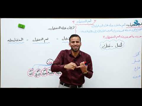 اسم التفضيل للصف الثالث المتوسط ج1