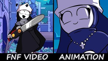 🎶Bad Nun But Every Turn Different Characters Sing It🎤- [FNF VIDEO & ANIMATION]