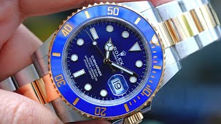 [Rất Đẹp] Rolex Submariner Blue Rolesor Gold 41mm 126613LB | Hotline 0982298881