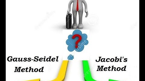 Jacobi and Gauss-Seidel Methods