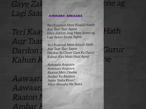 Aawaara Angaara || 100k views #dhanush #kritisanon