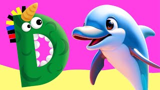 ABC Song | Letter D | ABC Planet Songs