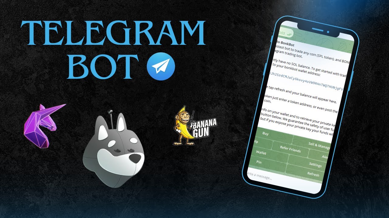 Le MEILLEUR OUTIL pour OPTIMISER ton trading | BonkBot REVIEW - YouTube