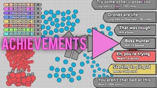 NEW ACHIEVEMENTS DIEP.IO! NEW INSANE DIEP.IO ACHIEVEMENTS FOR SCORE!