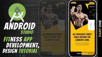 Android Studio Tutorial | Fitness App (UI) Animation Design "XML" | Part #1 by Kamran bhatti