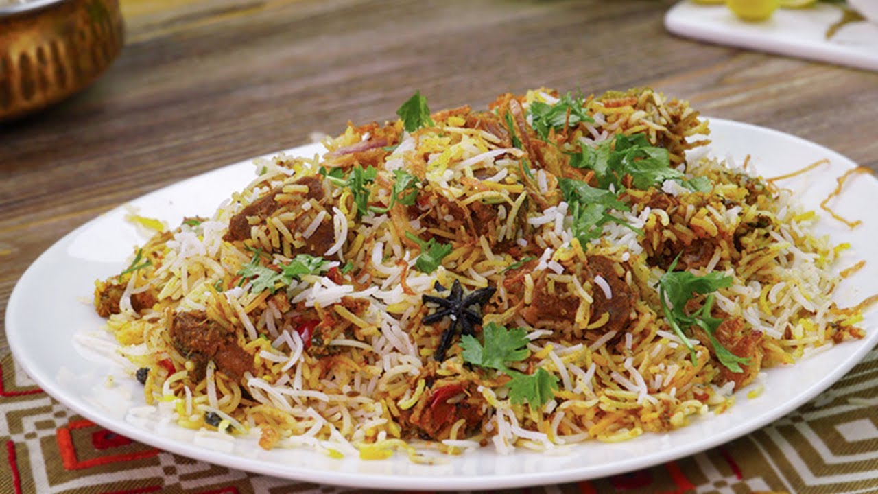 Hyderabadi Mutton Biryani Recipe By SooperChef