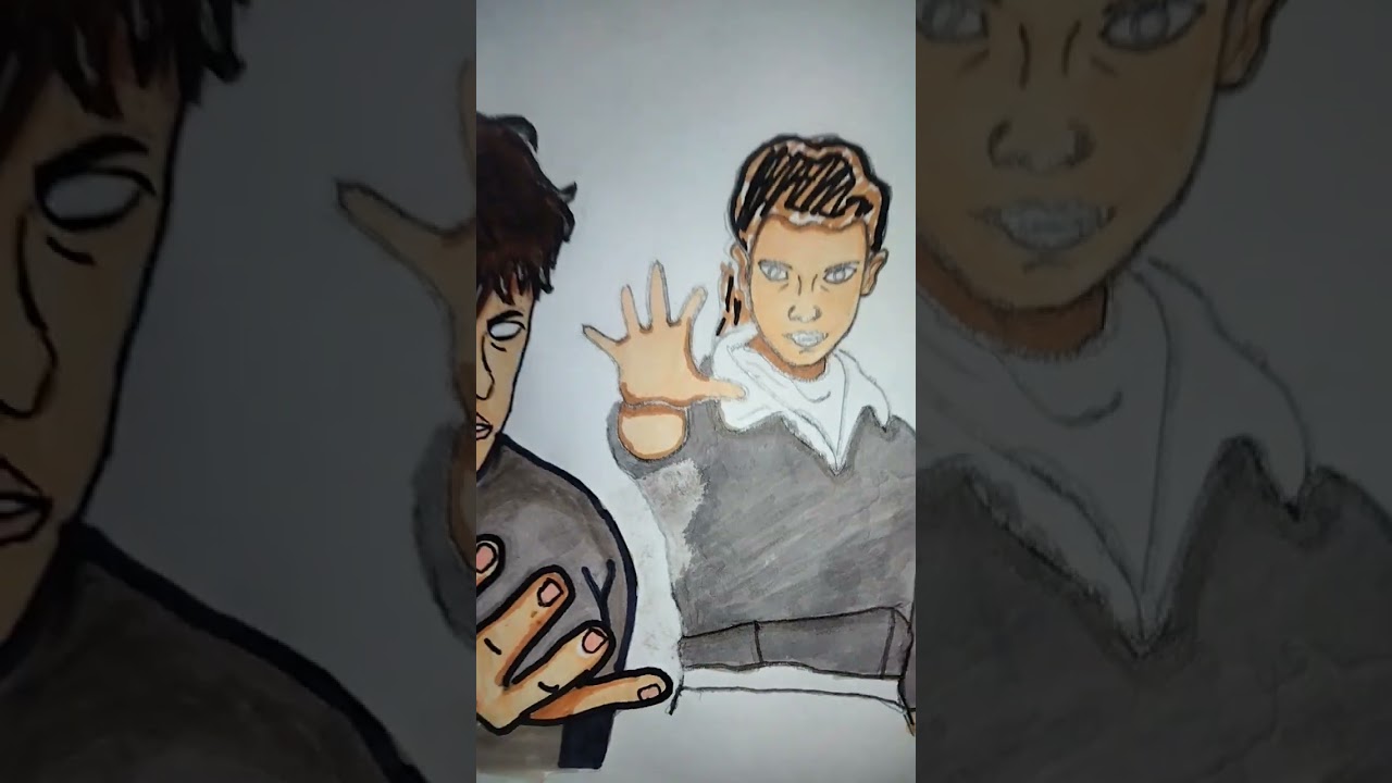 stranger things drawing 🤭