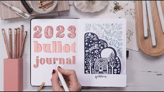 2023 Yearly Bullet Journal Setup | Bujo Ideas for Beginners