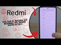 Como voltar o idioma ao normal no Redmi note 14 Pro - Passo a passo