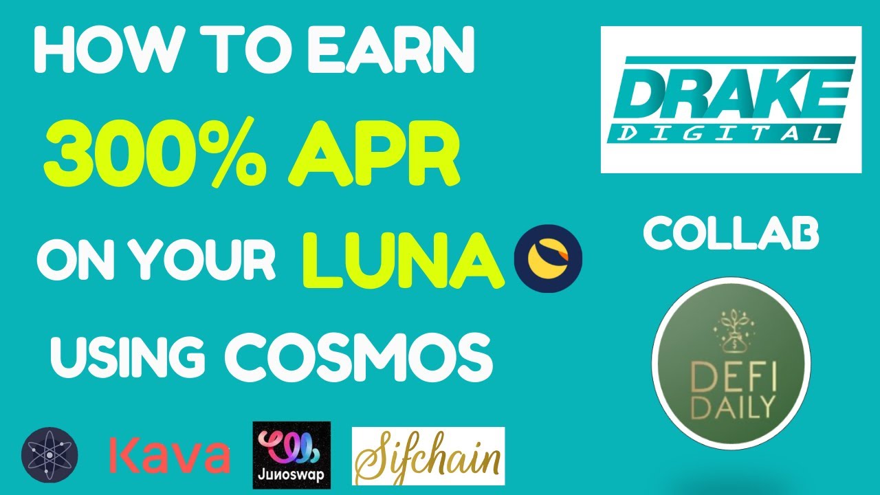 🚀 Best COSMOS Staking Strategies & Airdrops with DRAKE ON DIGITAL ~ Top Projects  JUNOSWAP, KAVA...