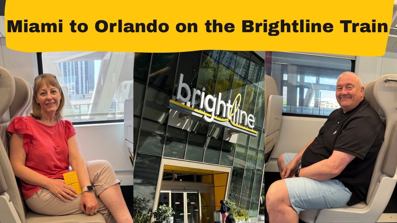 Is Brightline worth it? Miami to Orlando Train Journey | Seats, Food, and Airport arrival