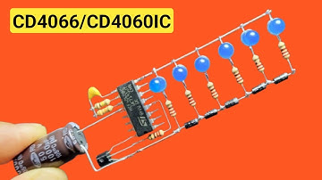 Ontdek de kracht van CD4066 / CD4060: doe-het-zelf elektronicaprojecten die u zullen verbazen