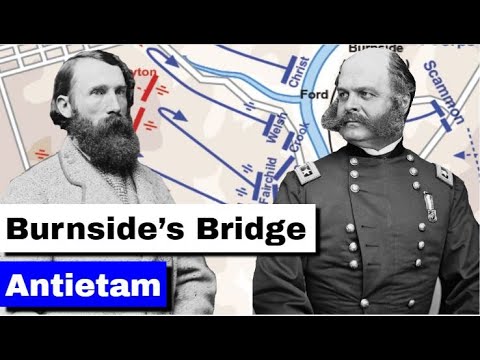 Burnside&rsquo;s Bridge, Battle of Antietam | Animated Battle Map