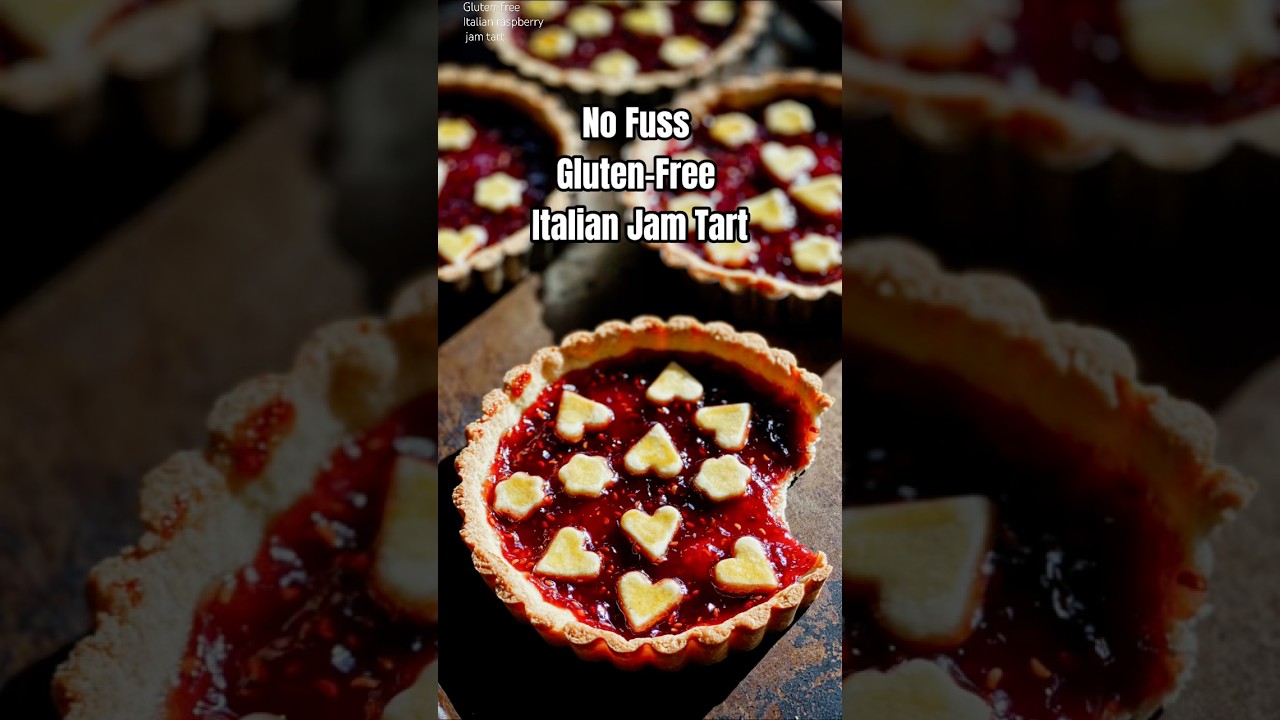 An Easy Summer Bake You Haven’t Made. #shorts #tart #recipe #raspberry #foodie