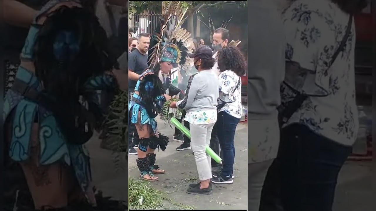 Aztec Dancers, (Concheros), Mexico City