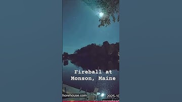 Massive Fireball meteor - October 18, 2025