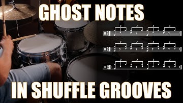 Ghost Notes in Shuffle Grooves - Daily Drum Lesson