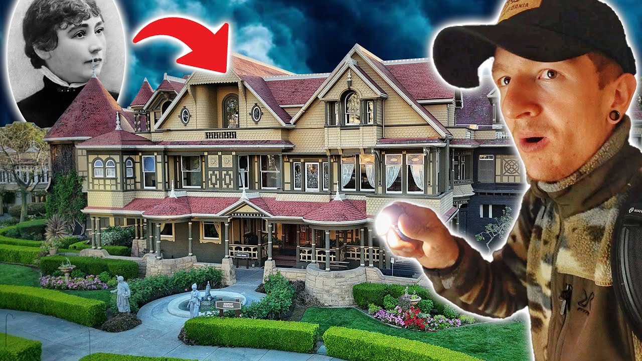 DIE GEISTERVILLA VON SARAH WINCHESTER! - NACHTS ALLEINE im ungewöhnlichsten Haus der USA!