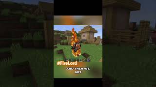 Firebending mishap #minecraft #minecraftchallenge #gaming