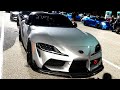 New supra vs civic type r vs 2jz supra vs hellcat vs modern muscle cars  roll racing irra