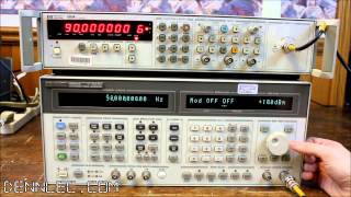 HP Agilent Hewlett Packard 8664A .1 - 3000 MHz Signal Generator