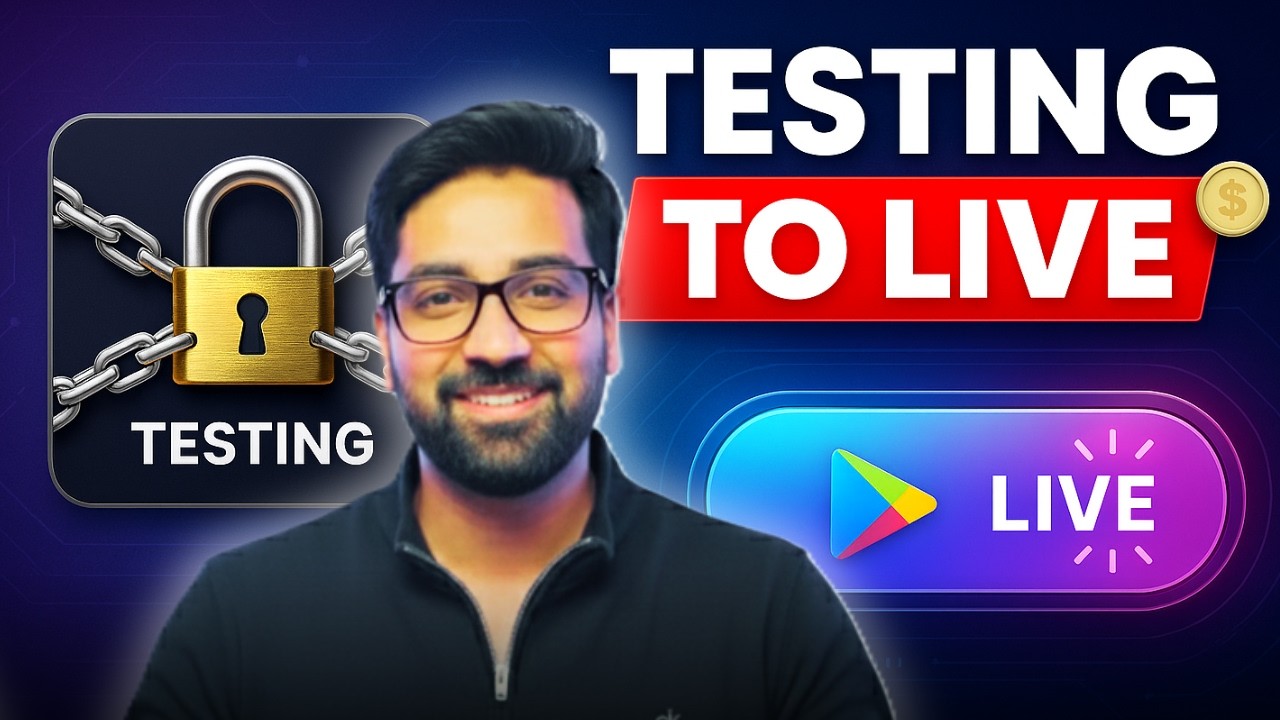 Making A Change Testing Then Live Moving to Production: Closed Testing to Live Release - YouTube