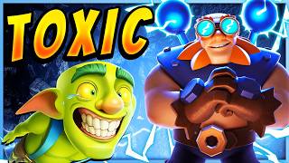 CHEESY EGIANT DECK MAKES OPPONENTS RAGE RIDICULOUSLY HARD!  — Clash Royale