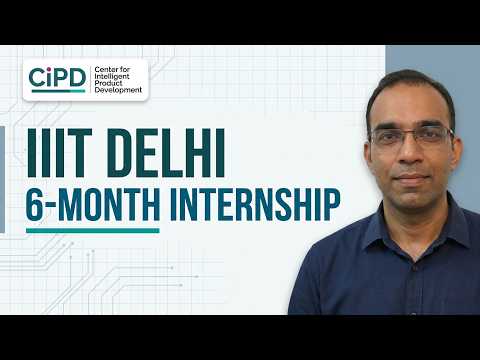6 Months Internship at IIIT Delhi - an interaction with partner institutes