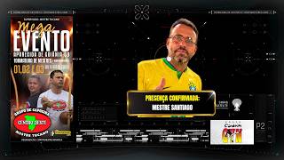 Mestre Santiago, confirmou presença