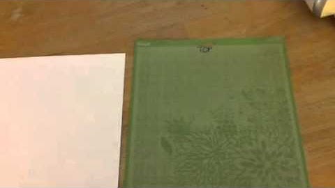 Cricut Expression Tip #3 - Mat Tips