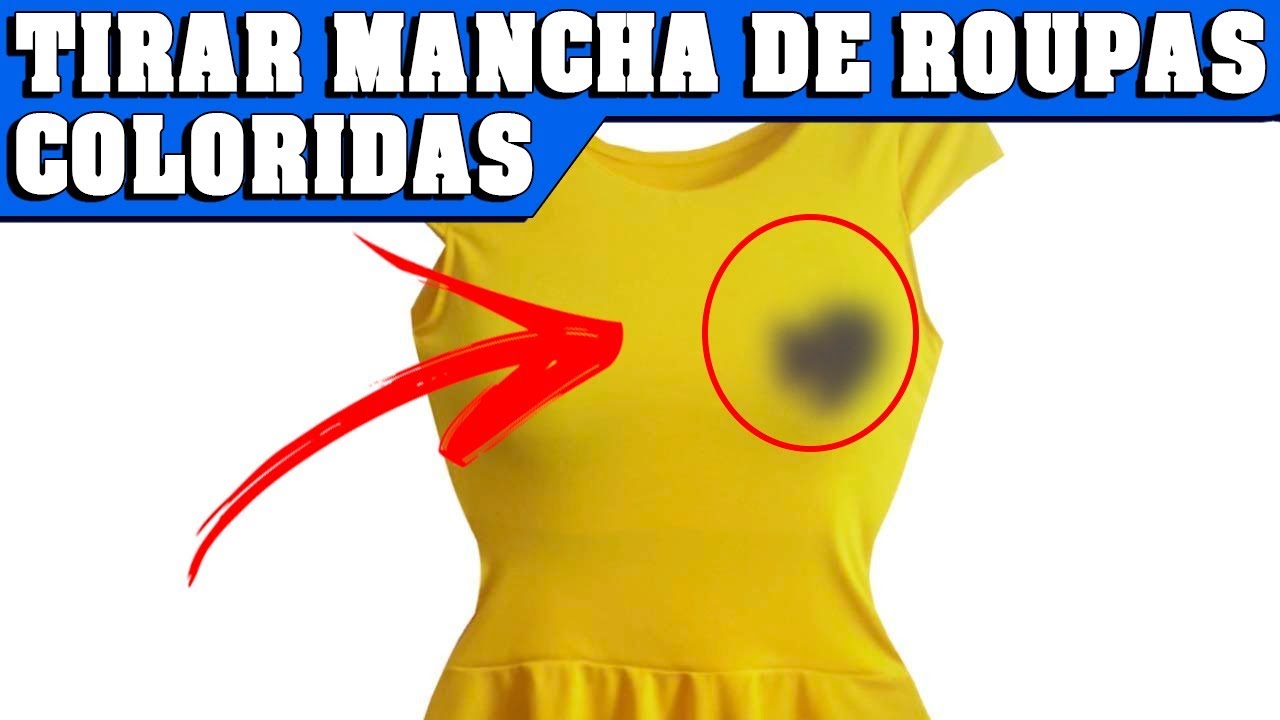 Como Tirar Tinta De Caneta De Roupa Colorida YouTube