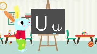 Les lettres de l'alphabet - Apprendre à écrire le U avec Pinpin et Lili