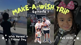 Ellie’s Make-A-Wish Disney World Trip 2026 *Travel Day 1 ✈️🍄🎠💫*