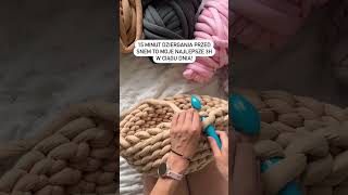 15 min dziergania przed snem to moje najlepsze 3h w ciągu dnia!🤗 #rękodzieło #dzierganie #szydełko