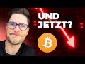 Bitcoin crasht – so gehe ich mit Kursabstürzen um (mein Plan)