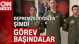 Depremden sağ çıktılar, başka hayatları kurtarmak için göreve koştular